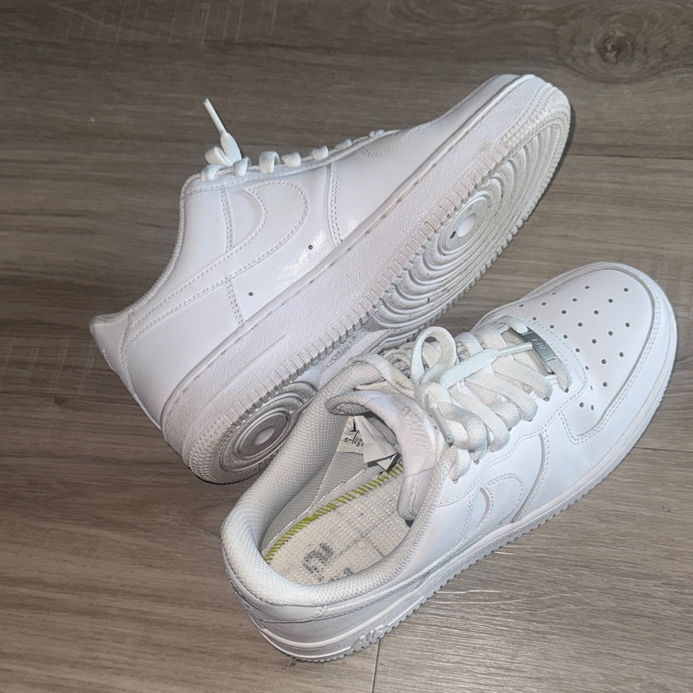 Nike Kids All-White Sneakers